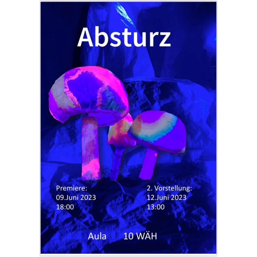 „Absturz“ – Theaterprojekt der 10 WÄH „Absturz“ – Theaterprojekt der 10 WÄH